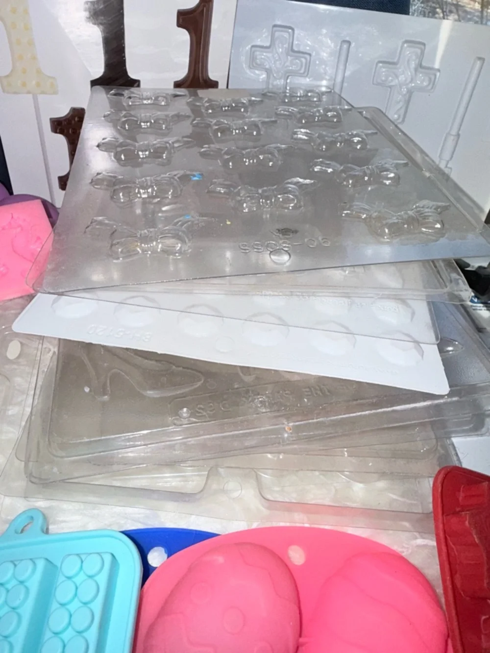 Assorted Diverse Silicone & Candy Mold Party Baking Tools Multicolor Collection
